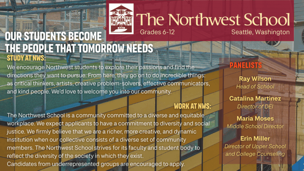 Northwest School 2026 DCF Slide - Catalina Martinez